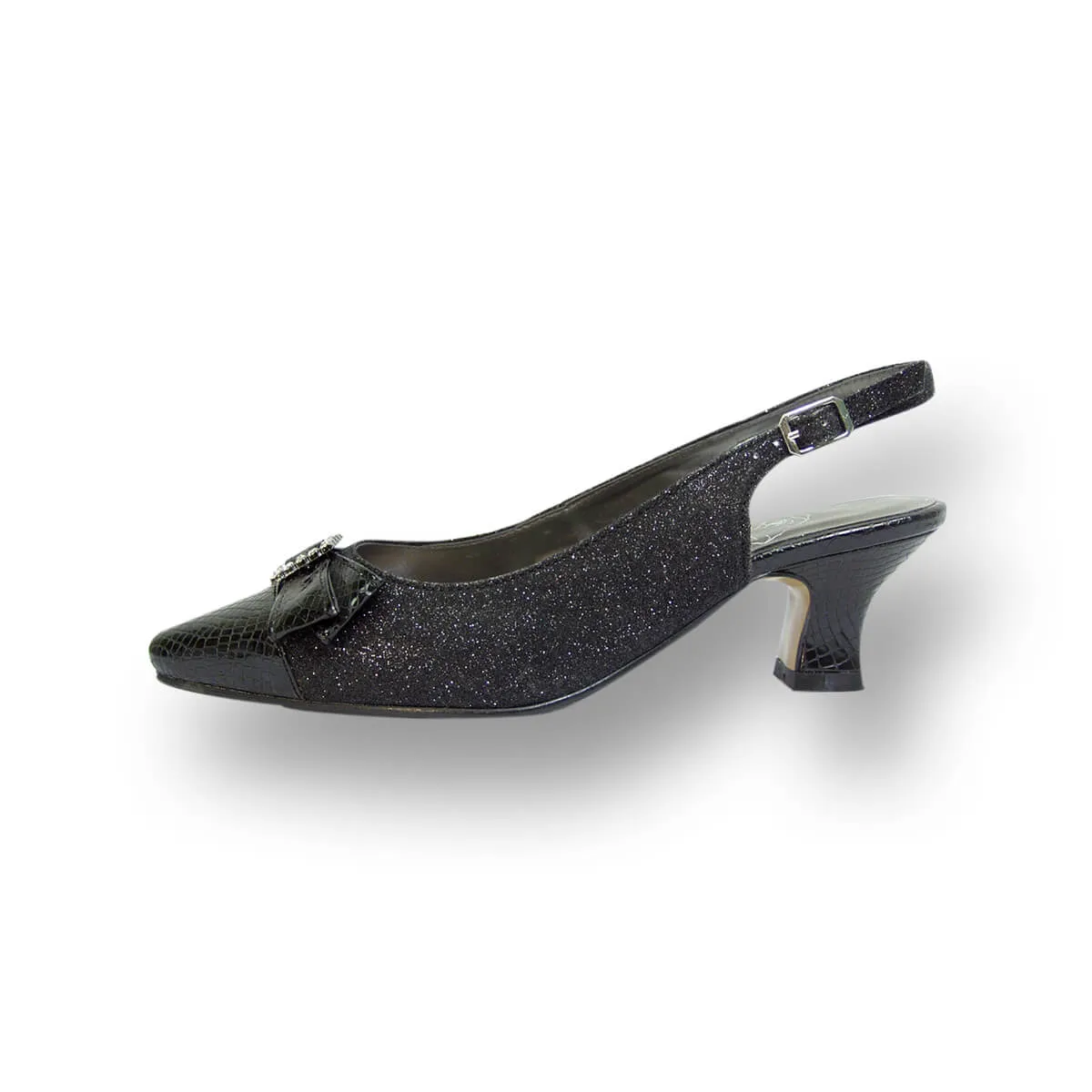 FLORAL Nancy Women's Wide Width Slingback Dress Pumps