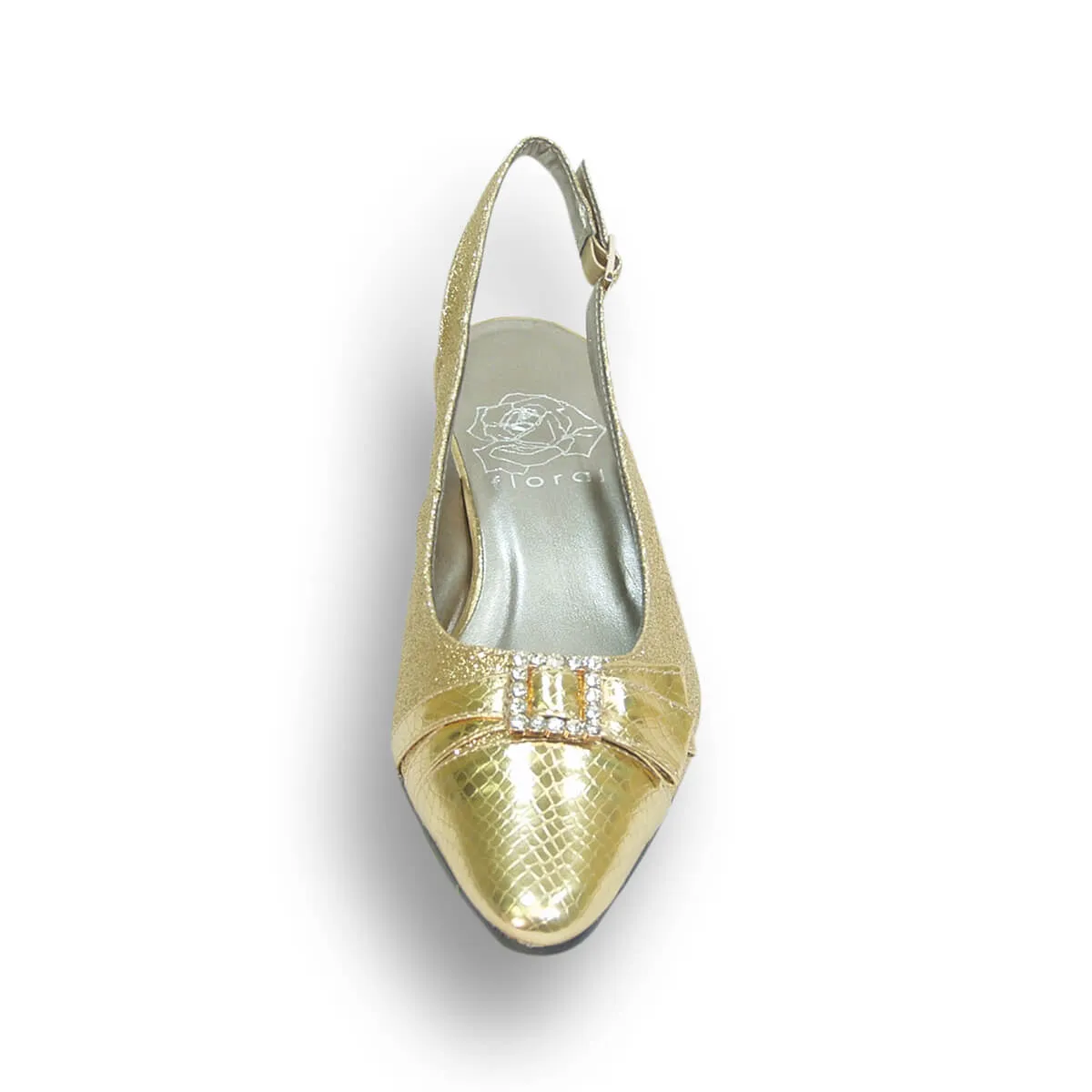 FLORAL Nancy Women's Wide Width Slingback Dress Pumps