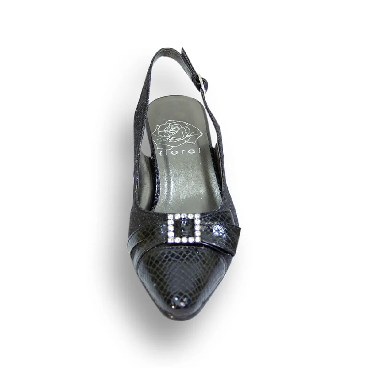 FLORAL Nancy Women's Wide Width Slingback Dress Pumps