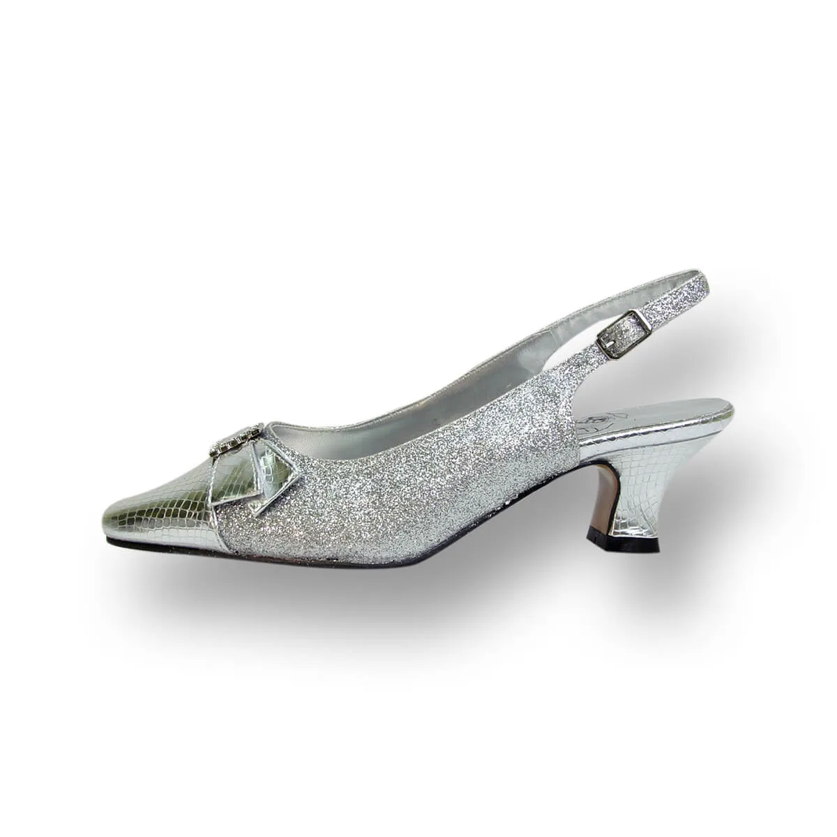 FLORAL Nancy Women's Wide Width Slingback Dress Pumps