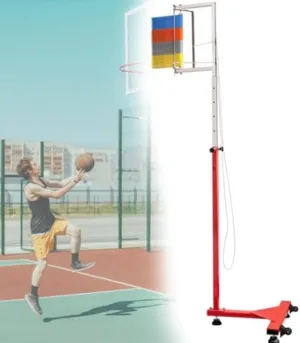 Free-Standing Jump Measurement Tester，Vertical Jump Tester, Adjustable Height, Portable Ground High Jump Training Equipment with Stable Base, Basketball Volleyball Trainer Challenger, Physic