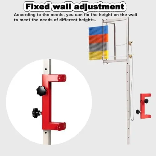 Free-Standing Jump Measurement Tester，Vertical Jump Tester, Adjustable Height, Portable Ground High Jump Training Equipment with Stable Base, Basketball Volleyball Trainer Challenger, Physic