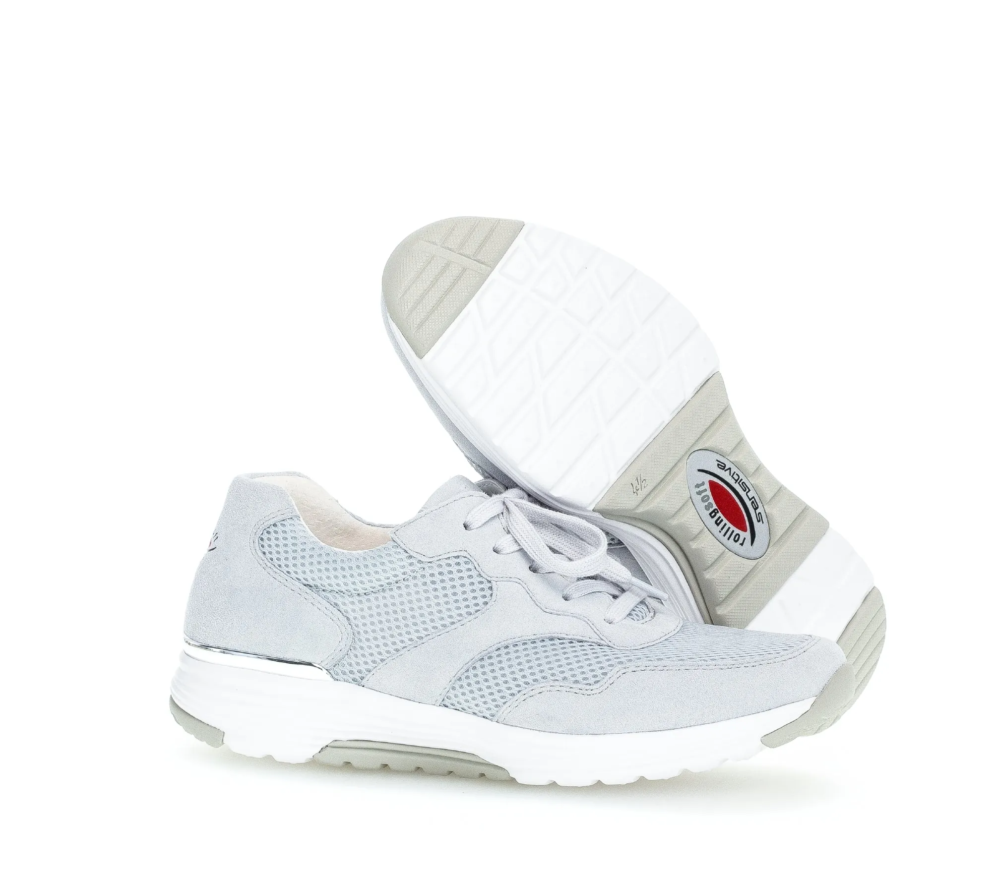 GABOR - 66.975.41 ROLLING SOFT TRAINER - LIGHT GREY