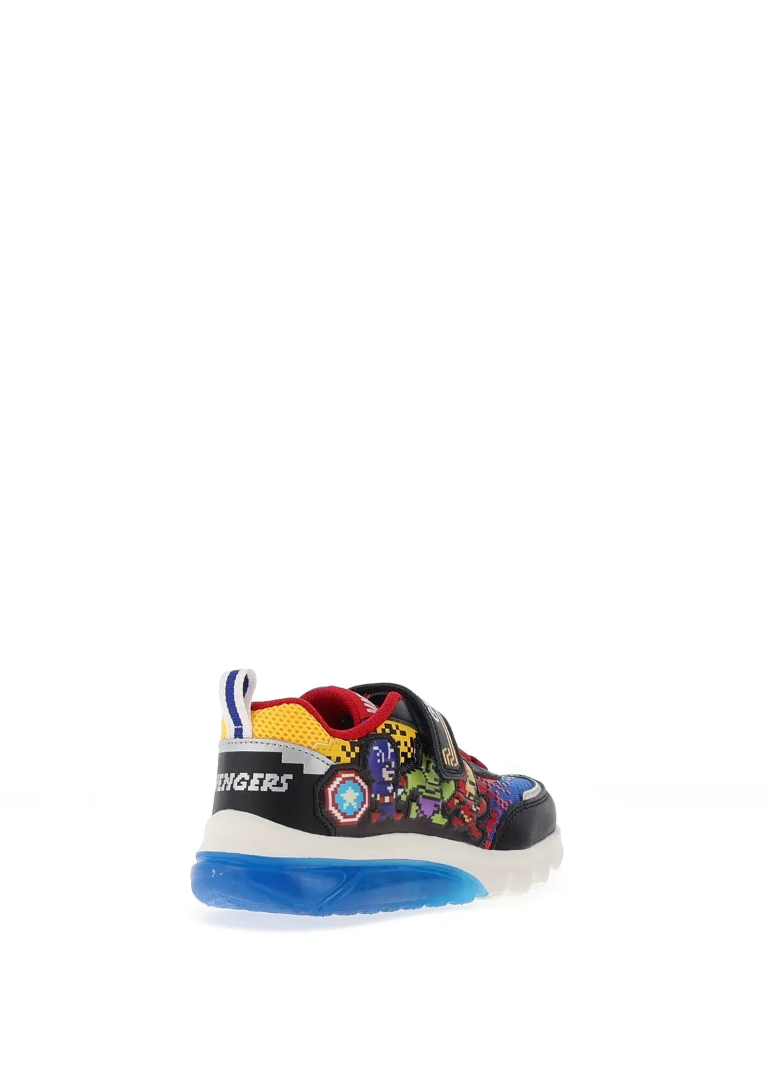 Geox Boys Ciberdron Light Up Trainer, Multi