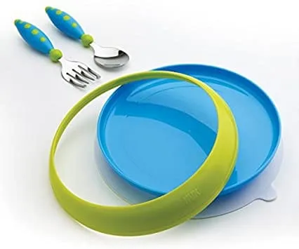 GERBER  Cutlery Set: Graduates Lil' Trainer Tableware Set is ideal for kids who are learning to self-feed - 18190HY