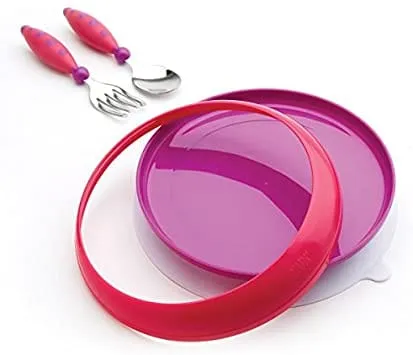 GERBER  Cutlery Set: Graduates Lil' Trainer Tableware Set is ideal for kids who are learning to self-feed - 18190HY