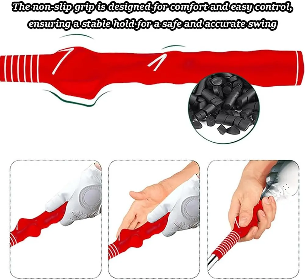 Gloryboom Telescopic Club, Retractable Golf Swing Training Aid, Golf Grip Trainer with Instant Feedback, Suitable for Right-Handed and Left-Handed Golfers