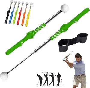 Gloryboom Telescopic Club, Retractable Golf Swing Training Aid, Golf Grip Trainer with Instant Feedback, Suitable for Right-Handed and Left-Handed Golfers