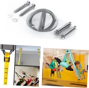 Hammock Steel Plate Wall Anchor Bracket Training Systems Swings Fitness Equipment