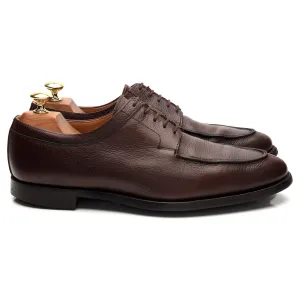 'Hardwick' Dark Brown Grain Leather Split Toe UK 7.5 E