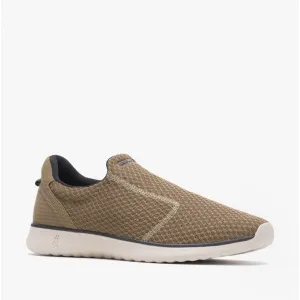 Hush Puppies GOOD Mens Recycled Slip-On Trainers Olive