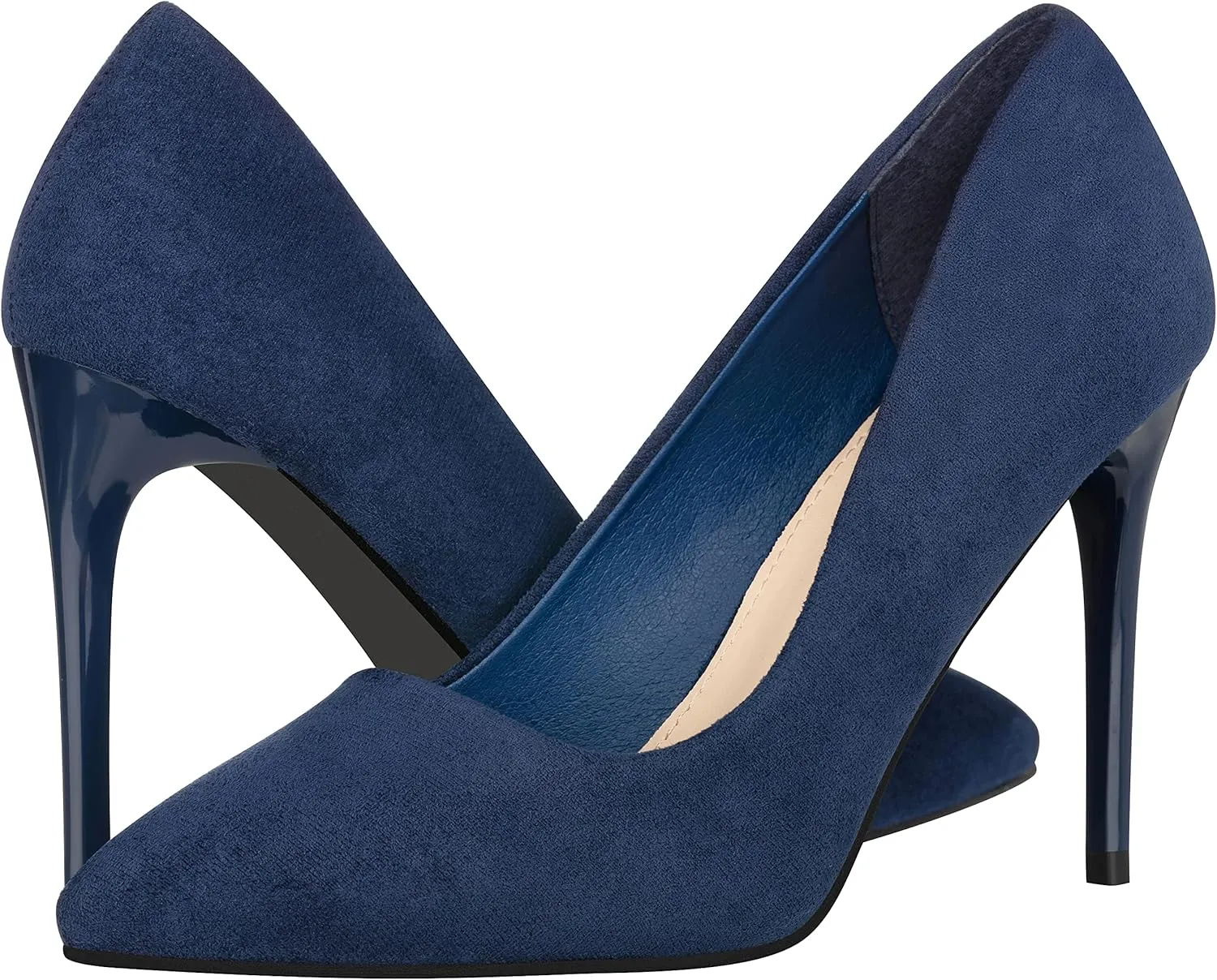 ILLUDE Women's High Heel Pumps Stiletto Heels Pointed Toe Pumps Shoes - Nancy