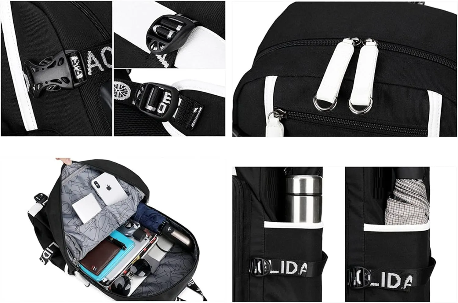 ISaikoy Anime BLUE LOCK Backpack Shoulder Bag Bookbag Student School Bag Daypack Satchel C6