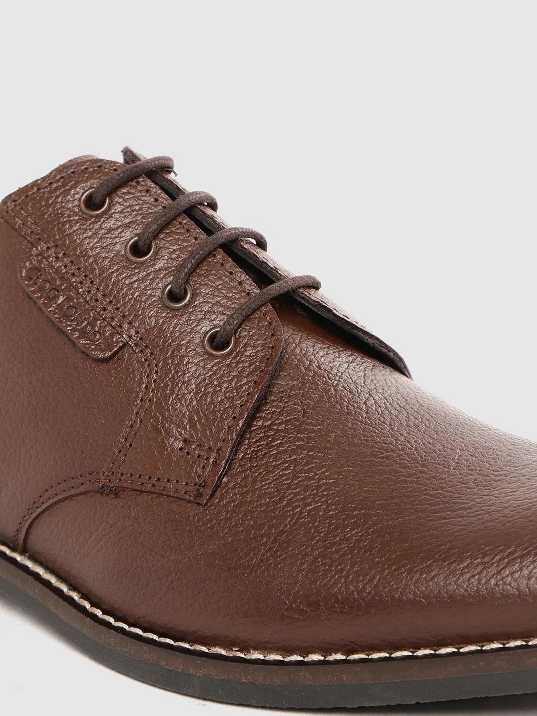 Leather Derby Shoes
