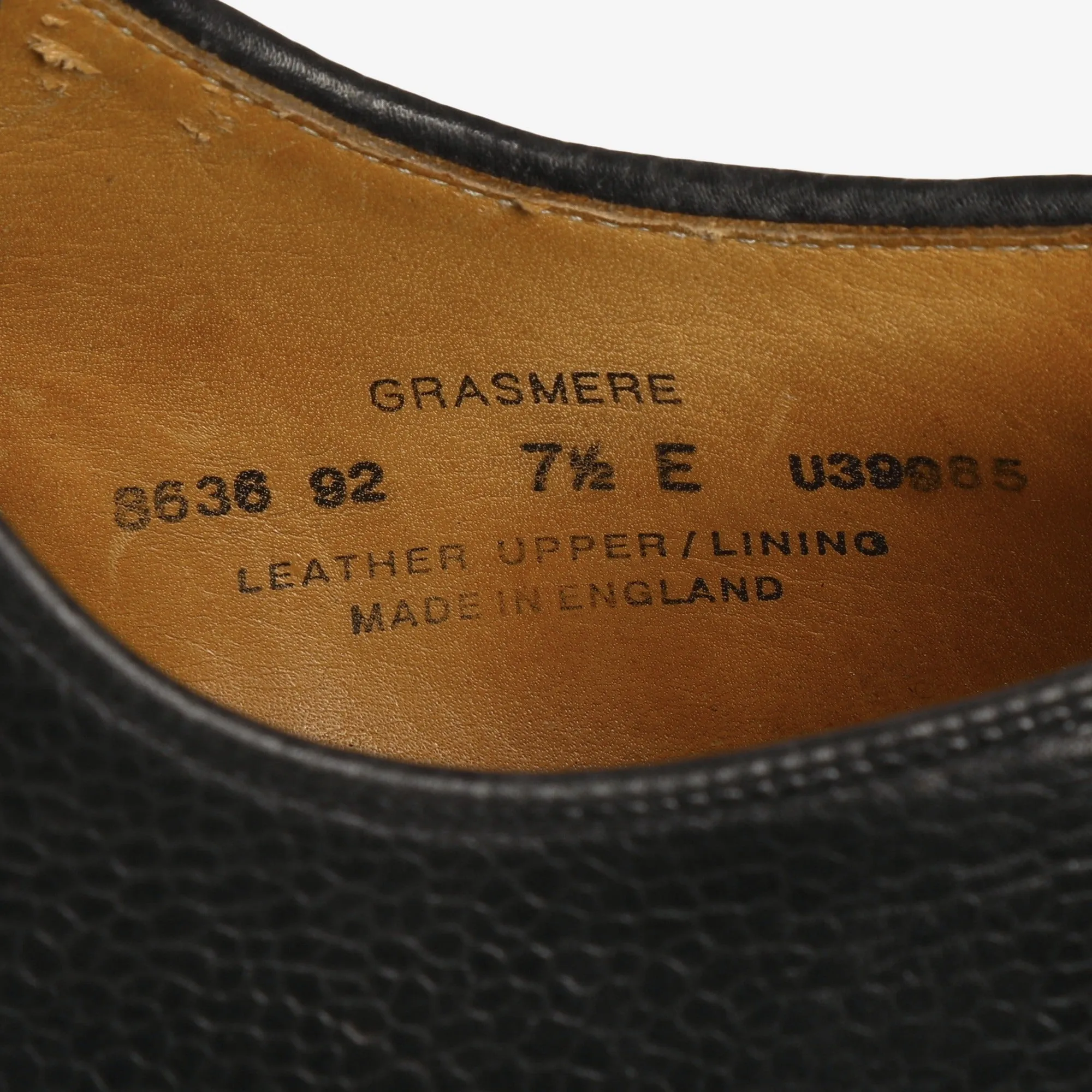 Leather Grasmere Derby