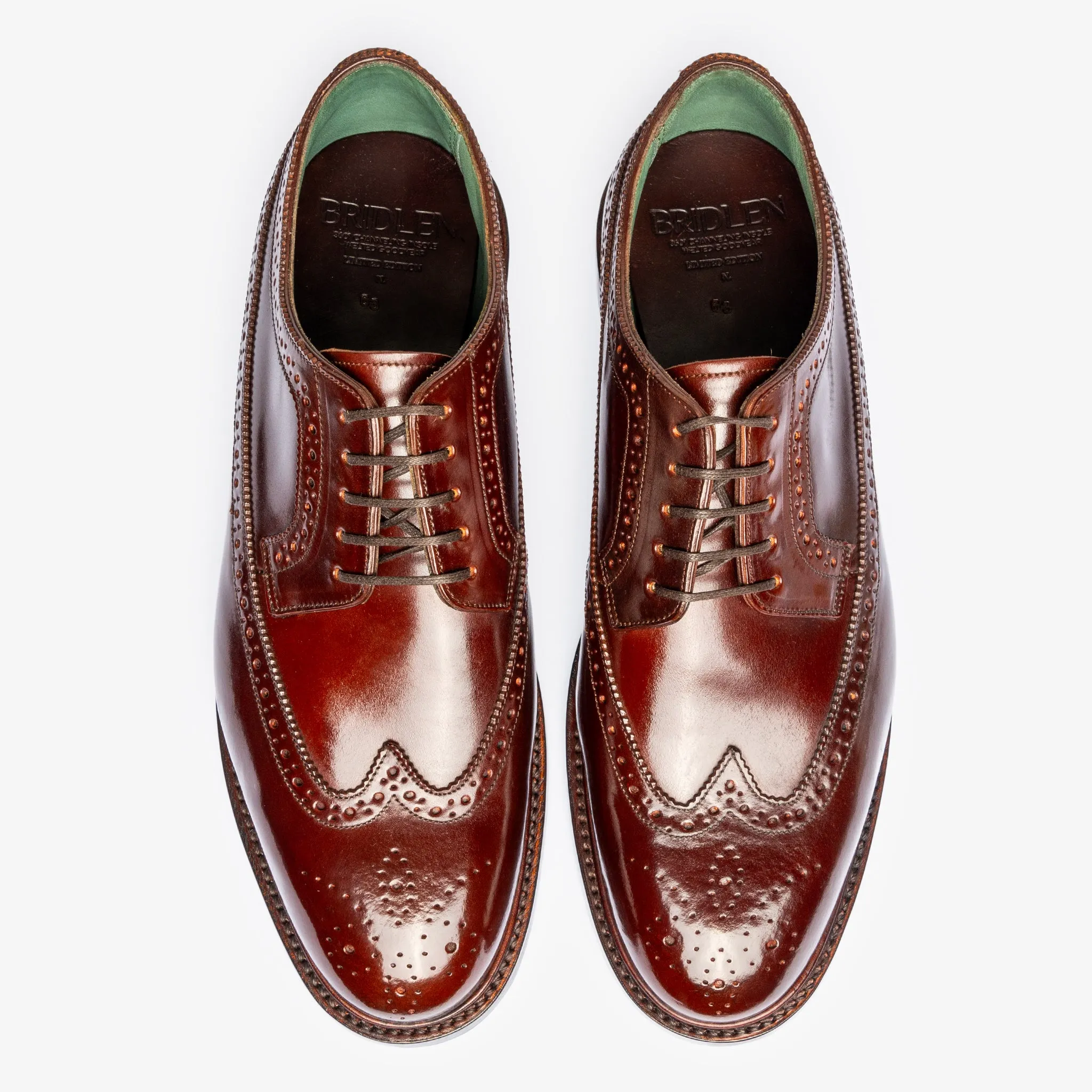 Longwing Derby - Bordo Shell Cordovan - Rui Last