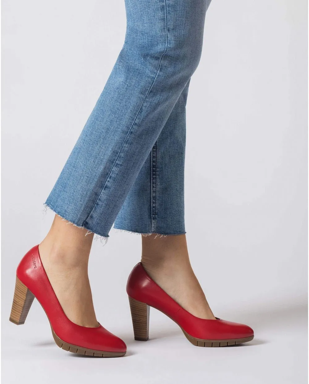 'Macy' women's high heel pump - Red