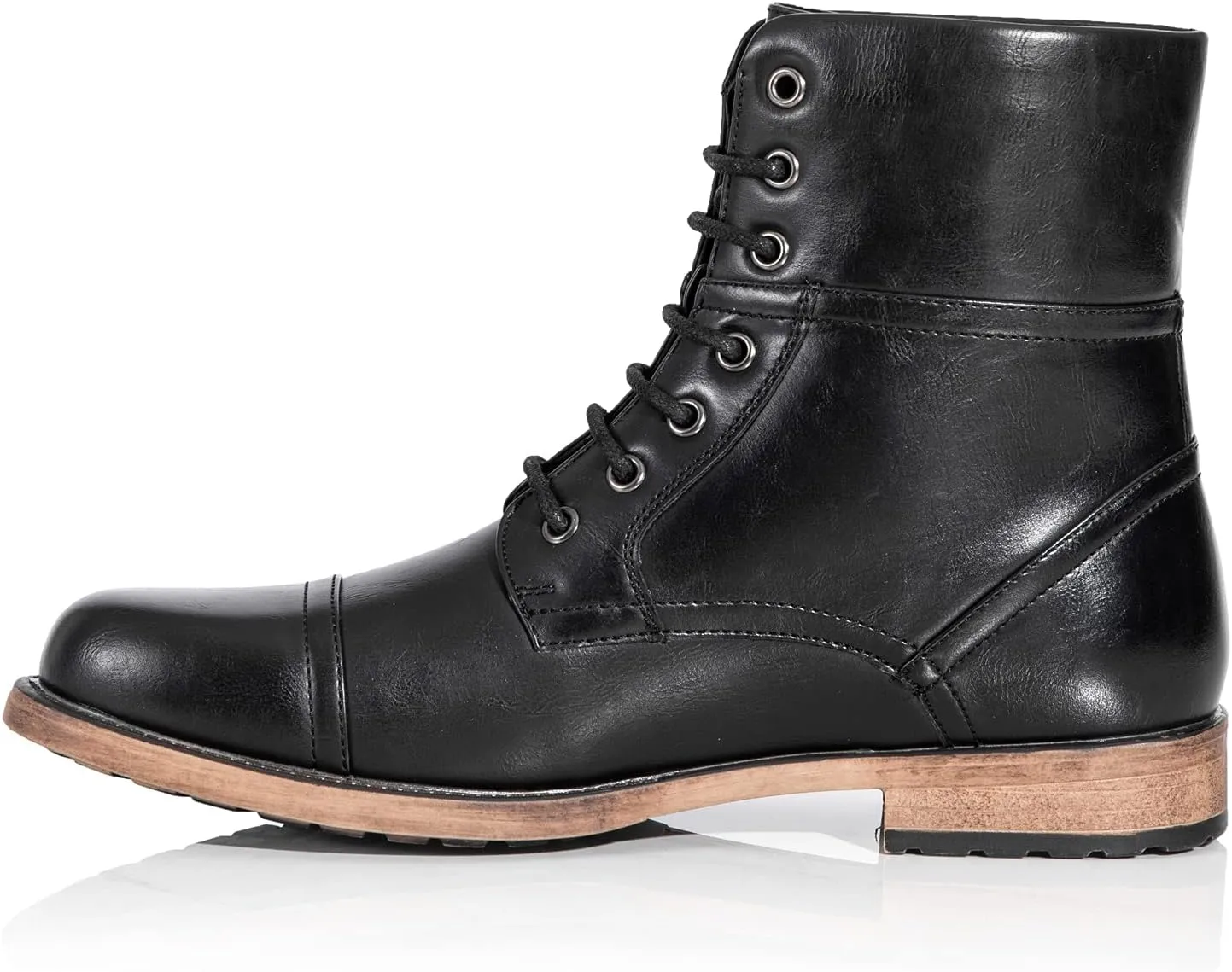 Metrocharm MC310 Men's Lace Up Cap Toe Dress Casual Fashion Oxford Boot