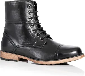 Metrocharm MC310 Men's Lace Up Cap Toe Dress Casual Fashion Oxford Boot