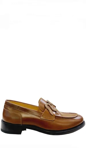 Morgana Brown Loafer