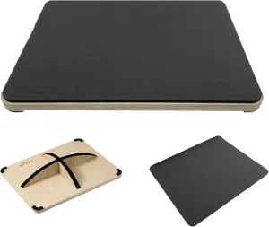 Multi-Optional Wooden Balance Board for all kind of balance tranning, Extra-Large Anti-Slip Wobble, Rocker and Plank Board for Balance and Core Training, Balancing Board for Under Desk