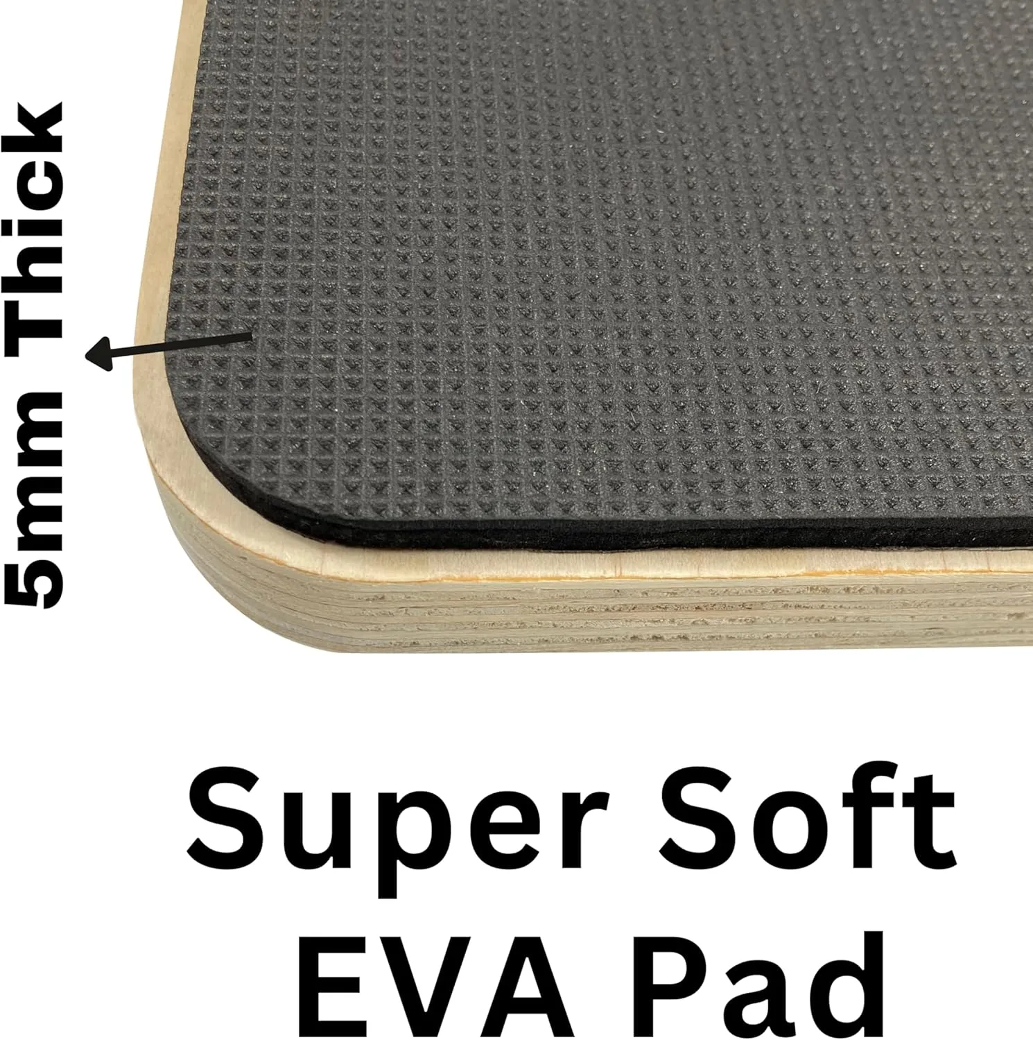 Multi-Optional Wooden Balance Board for all kind of balance tranning, Extra-Large Anti-Slip Wobble, Rocker and Plank Board for Balance and Core Training, Balancing Board for Under Desk