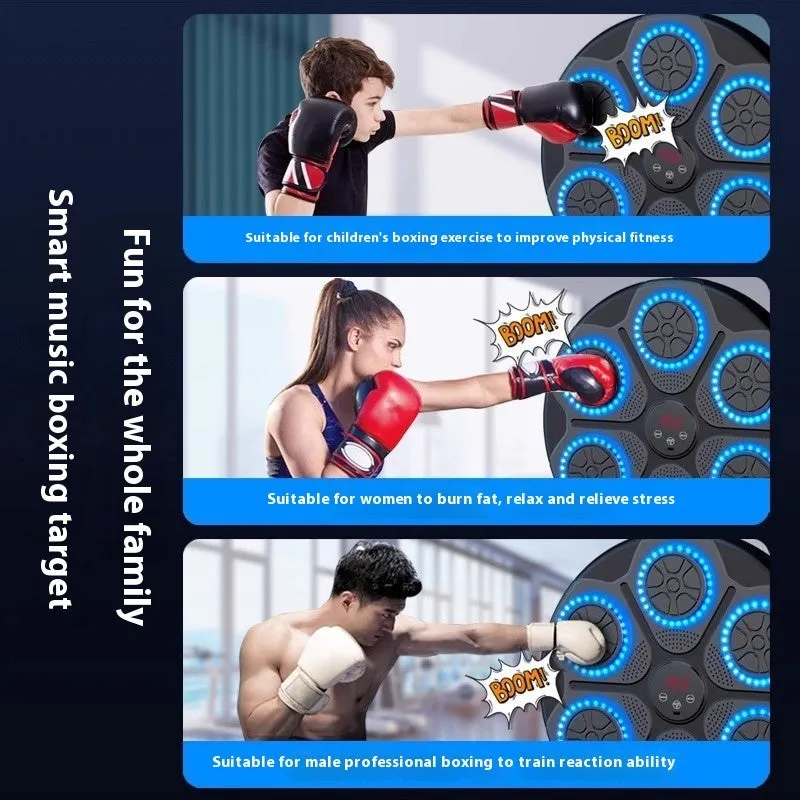 Music Boxing Machine Household With RGB Light Bluetooth
