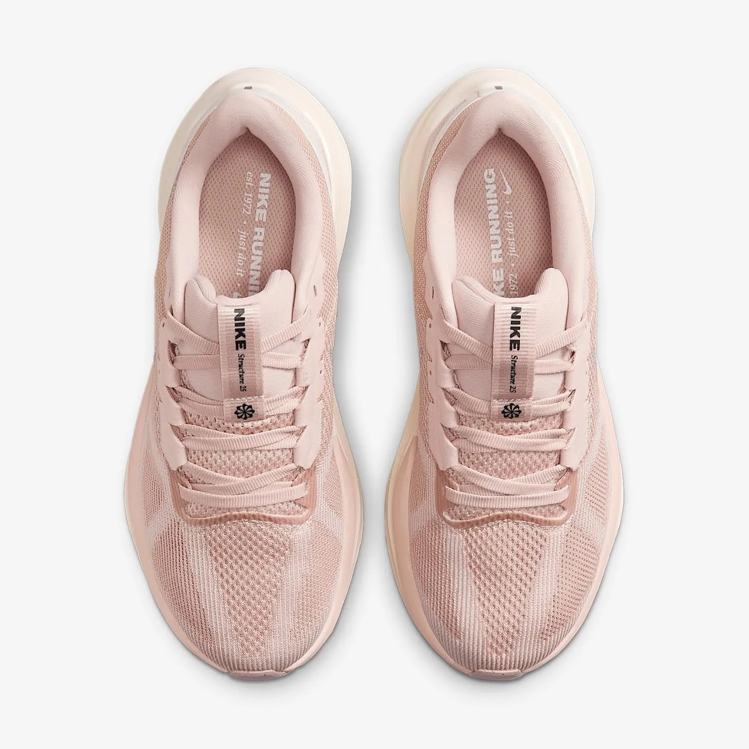 Nike Structure 25 Premium Women's Road Running Shoes (HV5161-600, Pink Oxford/Pale Ivory/Platinum Violet/Anthracite)
