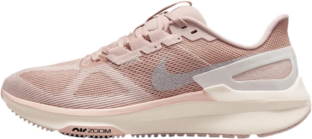 Nike Structure 25 Premium Women's Road Running Shoes (HV5161-600, Pink Oxford/Pale Ivory/Platinum Violet/Anthracite)