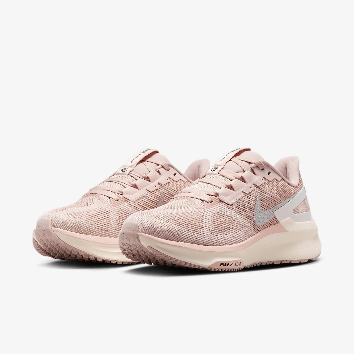 Nike Structure 25 Premium Women's Road Running Shoes (HV5161-600, Pink Oxford/Pale Ivory/Platinum Violet/Anthracite)