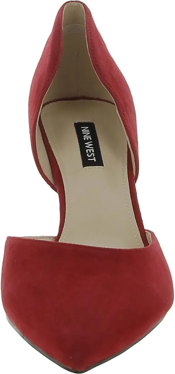 Nine West Women's Mence Stiletto Slip-On Pointy Toe Pump