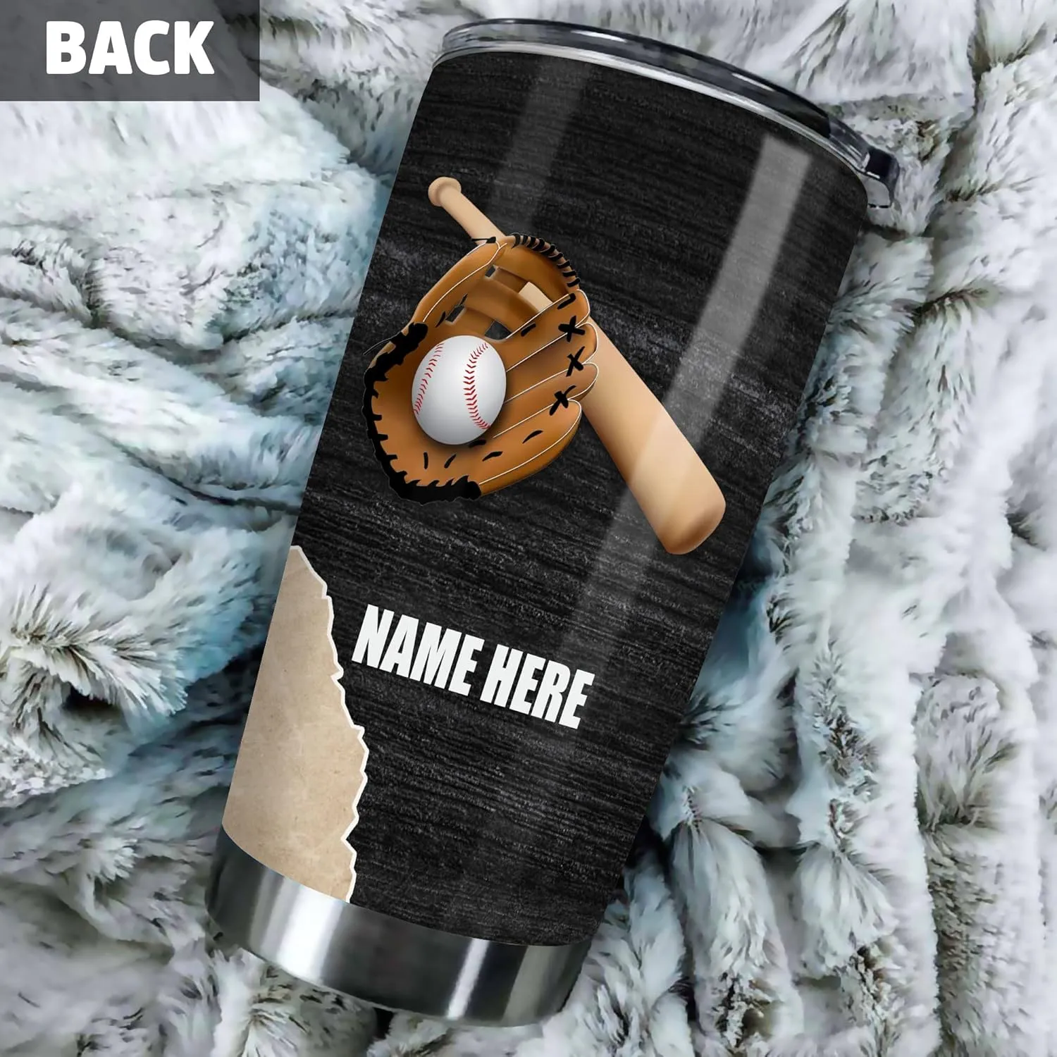 Personalized Baseball Appreciation Tumbler The Influence Of A Great Trainer Is Never Erased Tumblers 20oz Insulated Stainless Steel For Sport Player Birthday Christmas