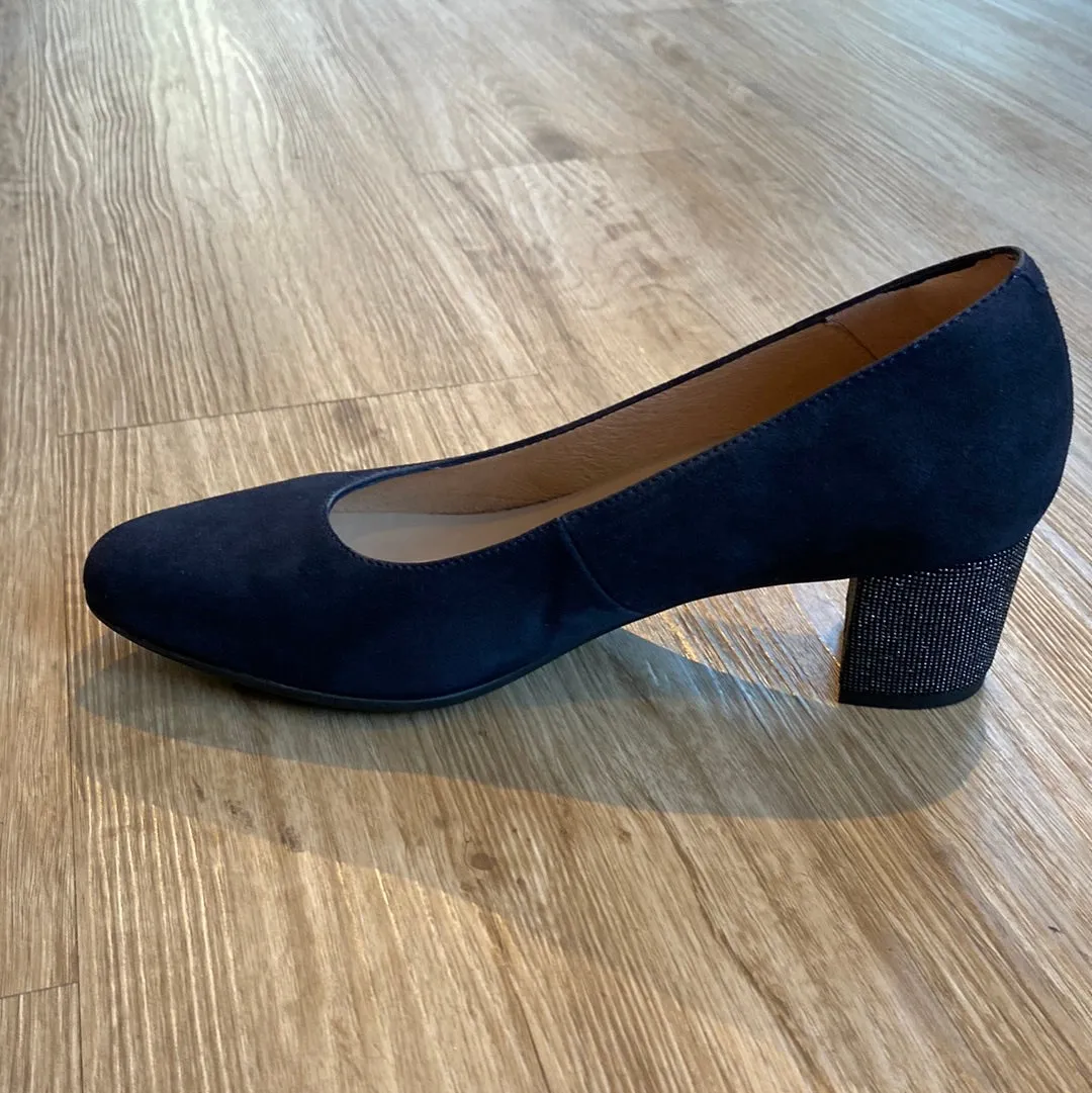 PIE SANTO 205401 PUMP NAVY SUEDE