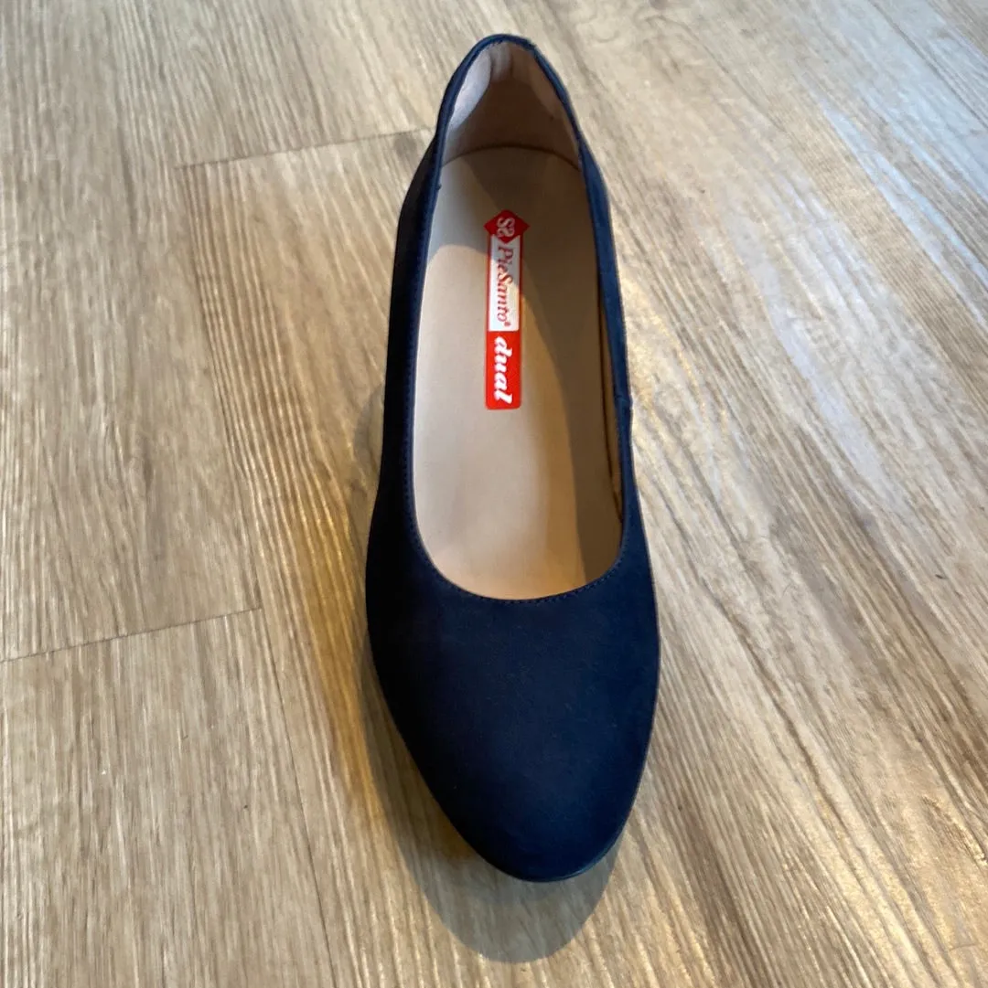 PIE SANTO 205401 PUMP NAVY SUEDE