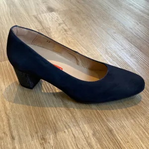 PIE SANTO 205401 PUMP NAVY SUEDE