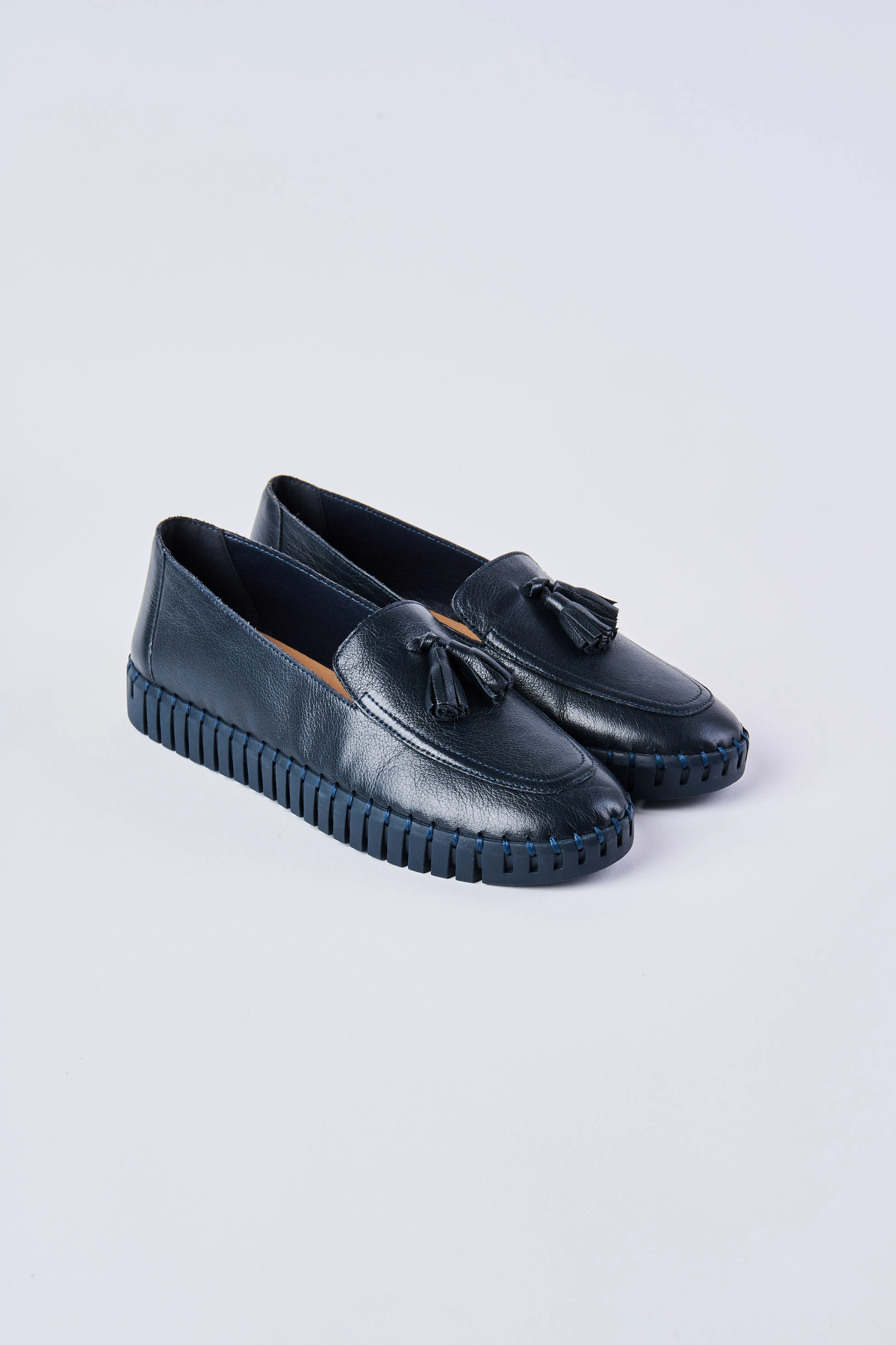Porta Tassel Loafer - Navy