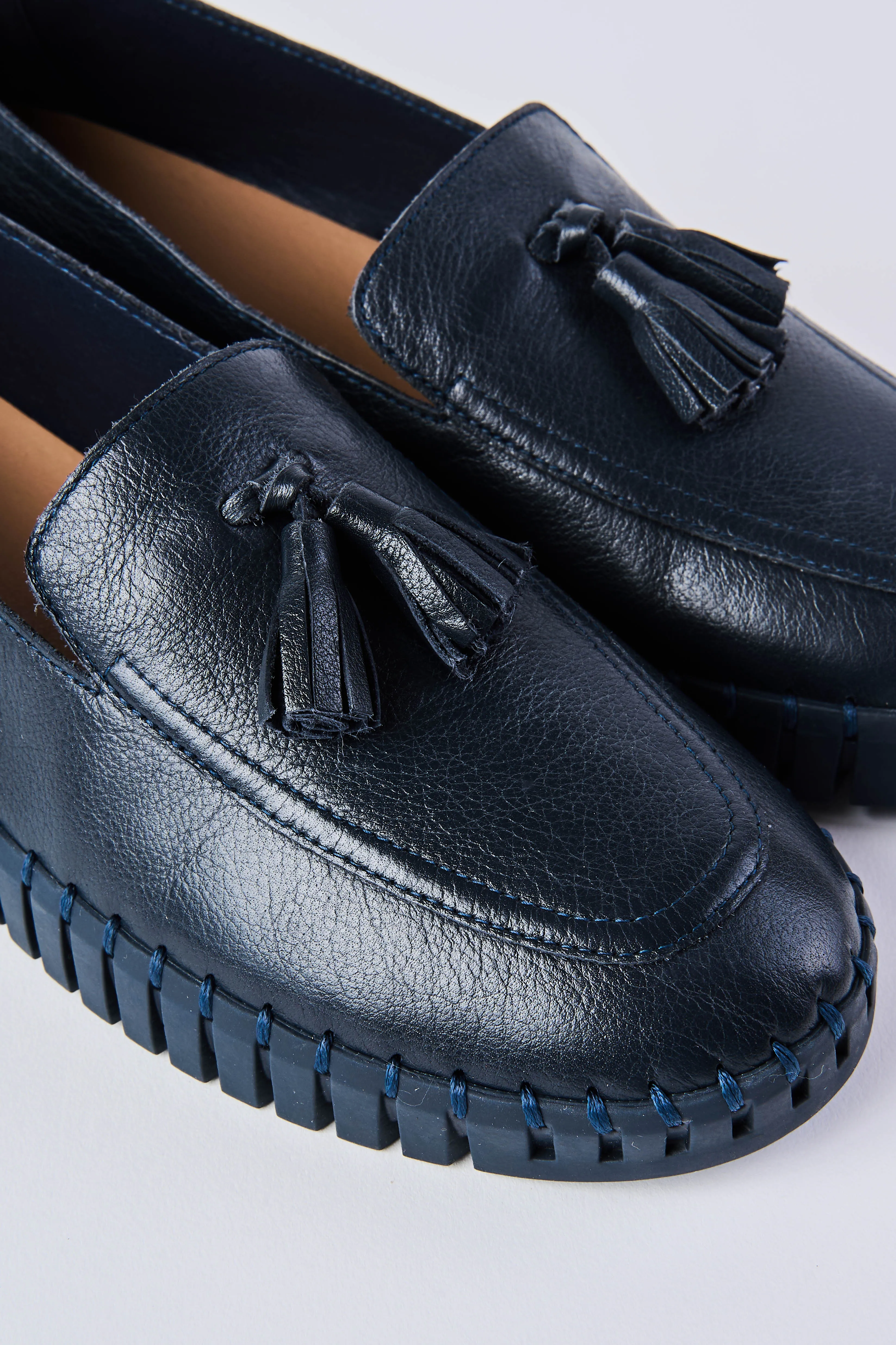 Porta Tassel Loafer - Navy