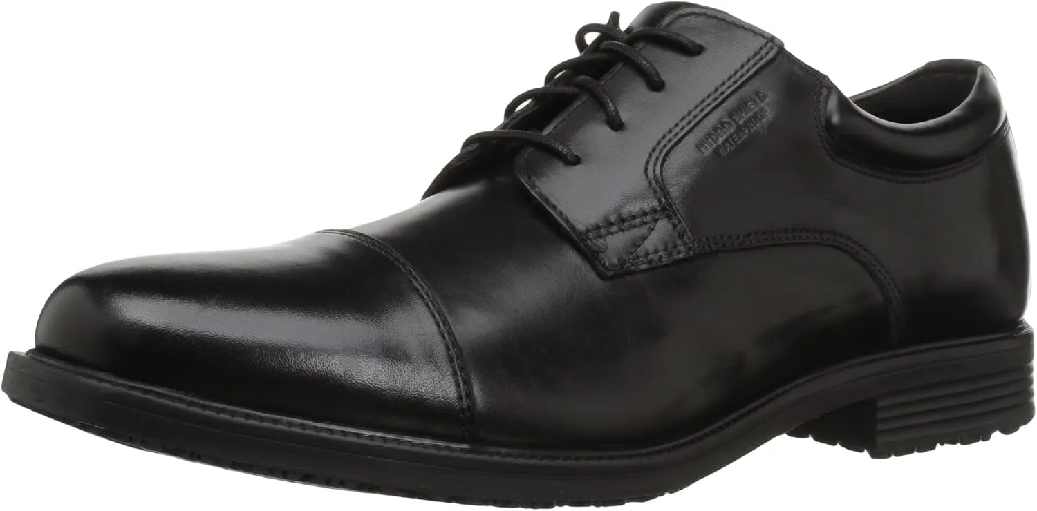 Rockport Men's Essential Details Waterproof Cap-Toe Oxford