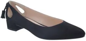 SACHA LONDON CAPRI BLACK SUEDE