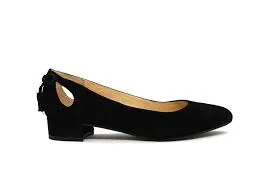 SACHA LONDON CAPRI BLACK SUEDE