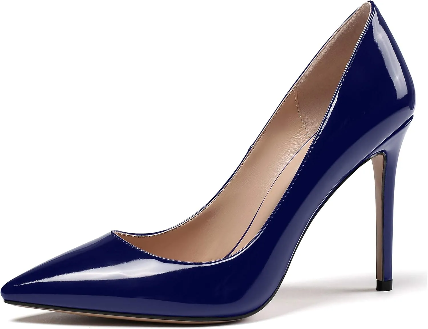 SAMMITOP Women's Classic Fashion Stiletto Pointed Toe 10CM High Heel Dress Pump Shoes