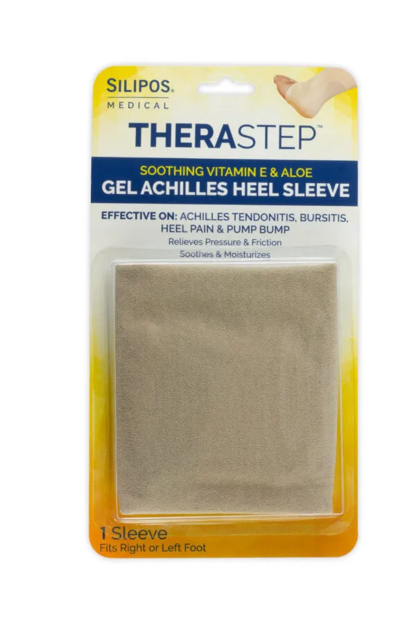 Silipos TheraStep - Gel Achilles Heel Sleeve # 7014