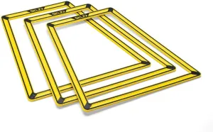 SKLZ Agility Trainer Pro Trapezoid Agility Trainers for Multi-Directional Ladder Patterns