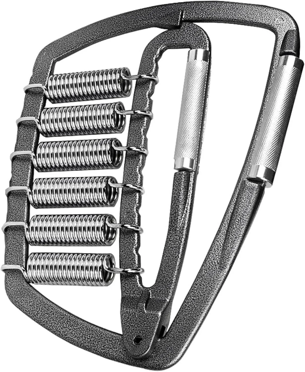 Spring Grip Trainer, Hand Grip Strengthener, Grip Strength Tester Traine with 6 Thickened Springs   Storage Bag, No-Slip Handle for Muscle Building and Injury Recover