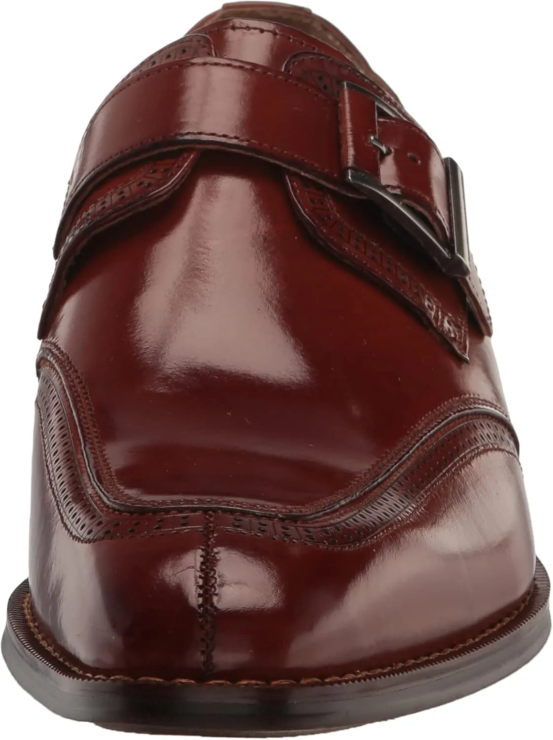 STACY ADAMS Men's Garven Monk-Strap Loafer