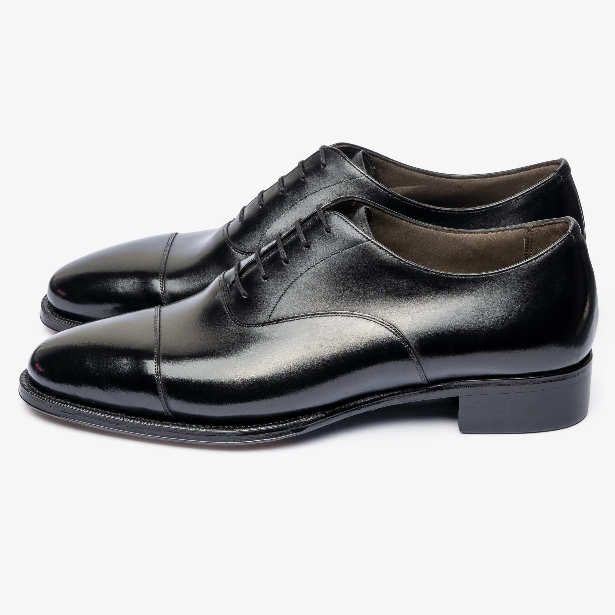 Straight Tip Oxford - Black - Chip Last - Founders 25