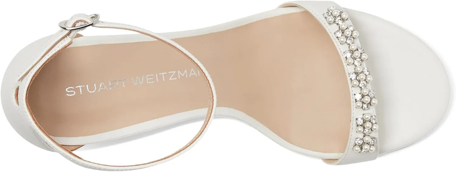 Stuart Weitzman Women's Nudist Poppy Block 75 Pump