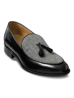 Sylvester Tassel Loafer - Black
