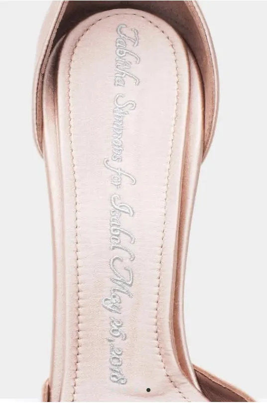 Tabitha Simmons ALHAMBRA ROSE SATIN POINT TOE PUMP