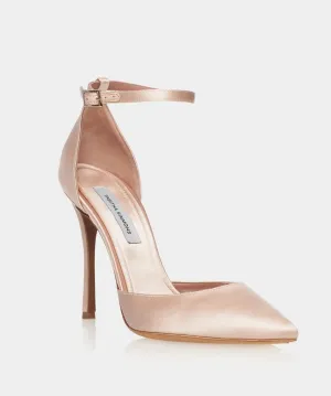 Tabitha Simmons ALHAMBRA ROSE SATIN POINT TOE PUMP